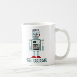 Caneca De Café Sr. Roboto