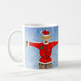 Caneca De Café Sr. Scarecrow Christmas Mug