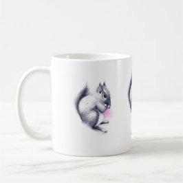 Caneca De Café Sr. Squirrel| nome personalizado