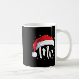 Caneca De Café Sr. Sra. Claus Casais De Natal Que Correspondem A 