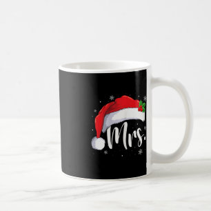 Caneca De Café Sr. Sra. Claus Casais De Natal Que Correspondem A 