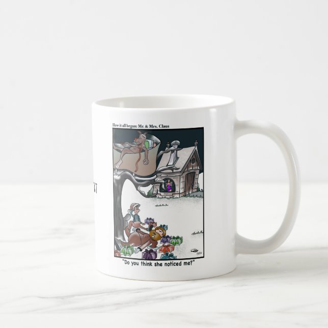 Caneca De Café Sr. & Sra. Claus Classic Mug (Direita)