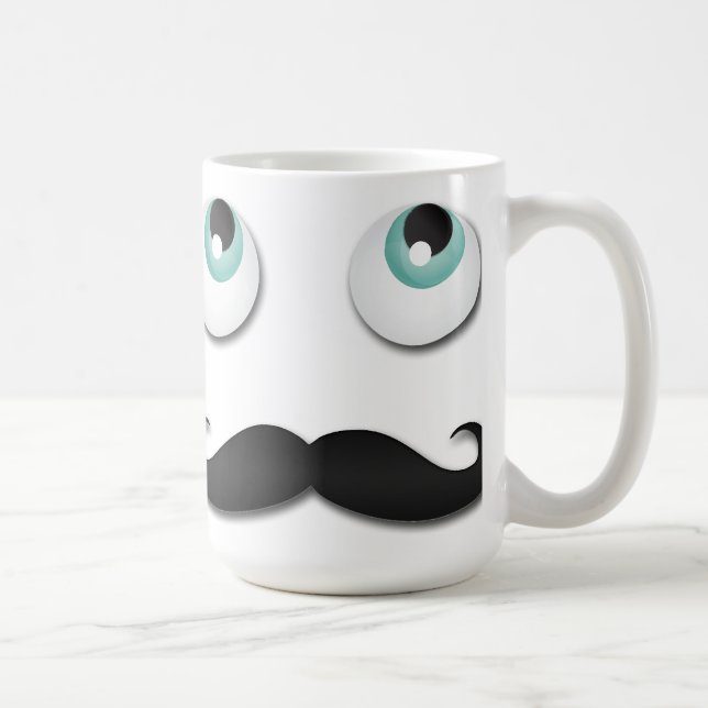 Caneca De Café Sr. stache (Direita)