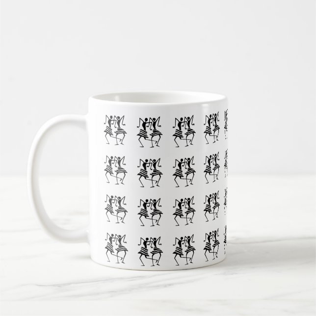 Caneca De Café Sra. Martin, Professores são Heroes White (Esquerda)