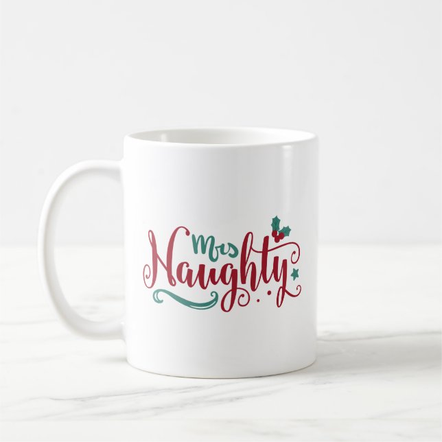 Caneca De Café Sra. Naughty (Esquerda)