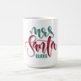 Caneca De Café Sra. Papai Noel