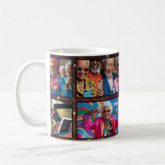 Caneca De Café Sra. Rosa & The Live and Laugh Crew