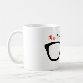 Caneca De Café Sra. Smarty Pants -