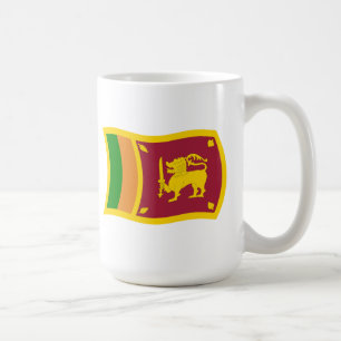Caneca De Café Sri Lanka Flag Mug