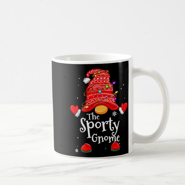 Caneca De Café Srty Gnome - Xmas Family Matching Funny Christmas  (Direita)