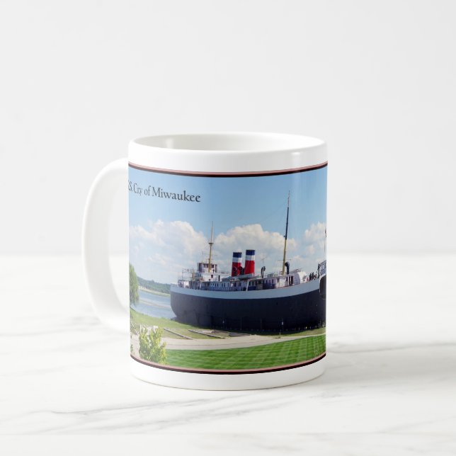 Caneca De Café SS City of Milwaukee mug (Frente Esquerda)