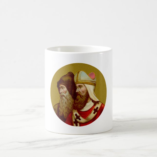 Caneca De Café SS. Cyril & Methodius (M 001) Café Mug #1 (Centro)