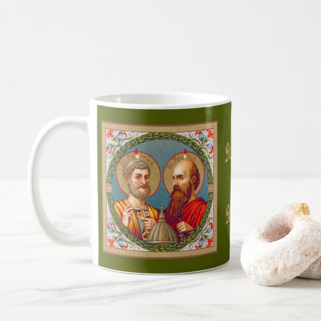 Caneca De Café SS. Peter e Paul, Apostles (JMAS 01) (Com Donut)