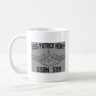 Caneca De Café SSBN 599 USA Patrick Henry (SSBN-599) Mug