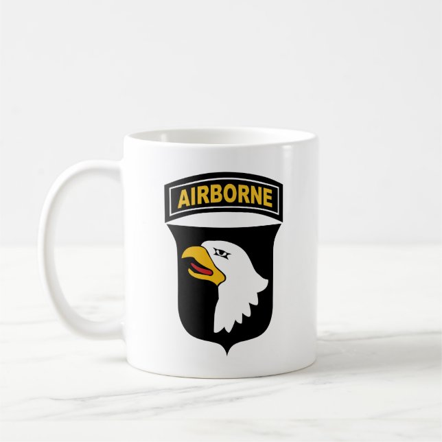 Caneca De Café SSI - Divisão aerotransportada de 101ruas (Esquerda)