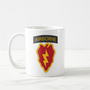 Caneca De Café SSI - Divisão de Infantaria de 25 com txt