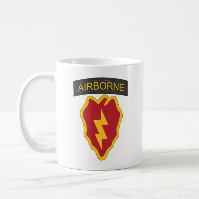 Caneca De Café SSI - Divisão de Infantaria de 25 com txt (Esquerda)