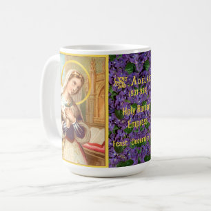 Caneca De Café St. Adelaide, Imperatriz do Sacro Império Romano (