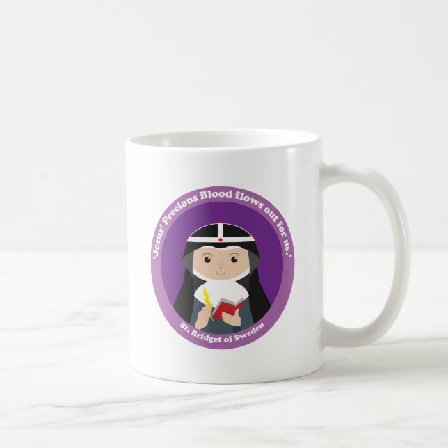 Caneca De Café St. Bridget da suecia (Direita)