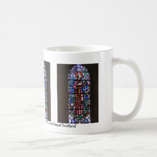 Caneca De Café St Francis do vitral de Assisi