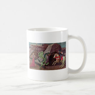 Caneca De Café St George e o dragão por Uccello Paolo