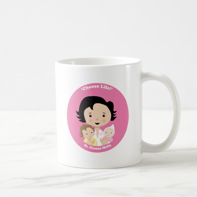 Caneca De Café St. Gianna Molla (Direita)
