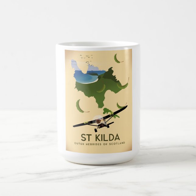 Caneca De Café St Kilda, Hébrides Exteriores Escócia (Centro)