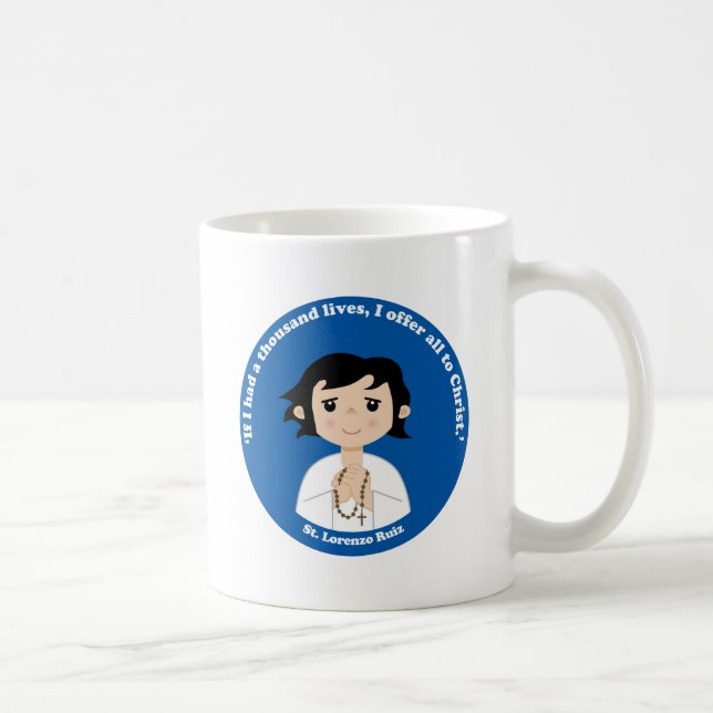 Caneca De Café St. Lorenzo Ruiz (Direita)