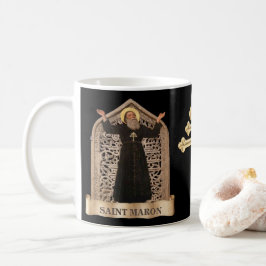 Caneca De Café St. Maron e St. Charbel do Rito Maronita