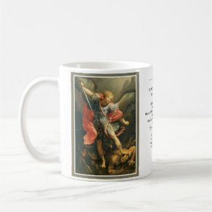 Caneca De Café St Michael a oração poderosa do arcanjo