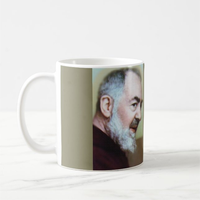 CANECA DE CAFÉ ST. PADRE PIO DE PIETRELCINA (Esquerda)