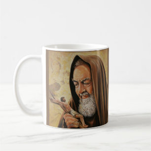 Caneca De Café St. Padre & Stigmatist do Pio do padre