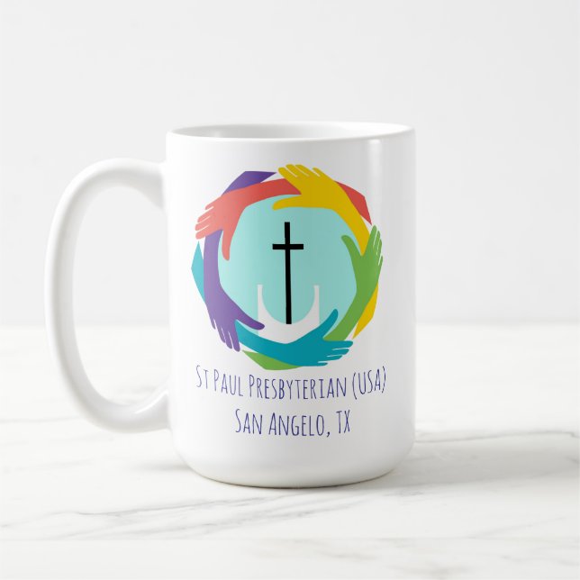 Caneca De Café St Paul Pres Mission Mug 15 oz (Esquerda)