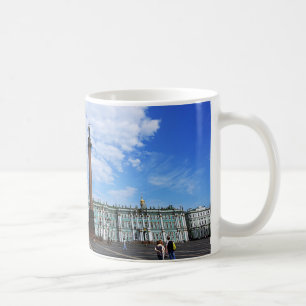 Caneca De Café St Petersburg, palácio do inverno & coluna de