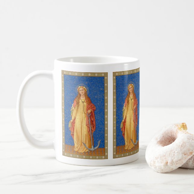 Caneca De Café St. Philomena com Âncora (SNV 051) (Com Donut)
