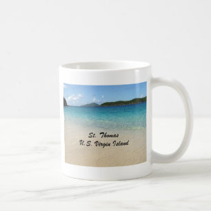Caneca De Café St Thomas, ilha de Virgin dos E.U.