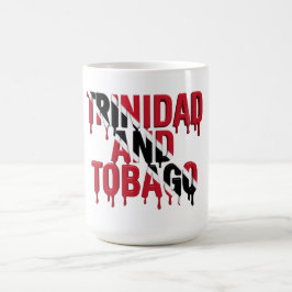 Caneca De Café St. Vincent Gotejamento | Desenho da Bandeira do