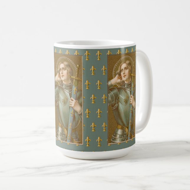 Caneca De Café Sta. Joana d'Arc (JM 28) (Frente Esquerda)