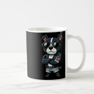 Caneca De Café Staffordshire Bull Terrier Eu Amo Pai Cachorro Eng