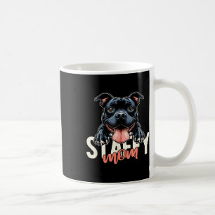 Caneca De Café Staffy Mãe Staffordshire Bull Terrier Dog Tattoo F