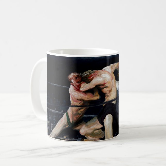 Caneca De Café Stag em Sharkey's 1909 (Frente Esquerda)