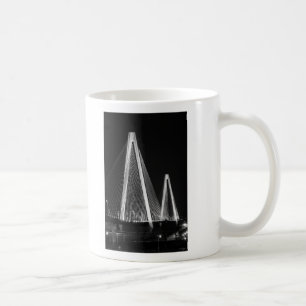 Caneca De Café Stan Musial Veterans Bridge Greyscale