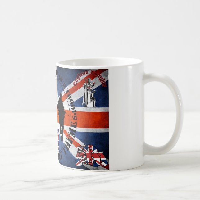 Caneca De Café Stand em front of our Troops (Direita)