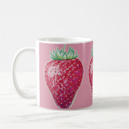 Caneca De Café Standing Strawberry