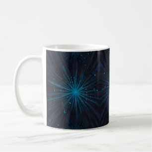 Caneca De Café Starburst Azul