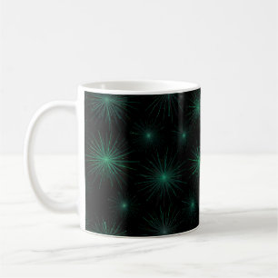 Caneca De Café Starburst Verde