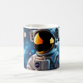 Caneca De Café Stargazer Astronaut Close-Up Portrait