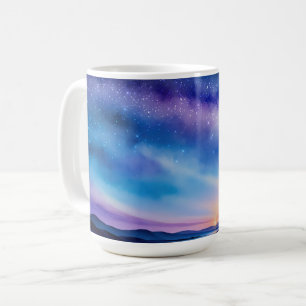 Caneca De Café Starry Night Sky