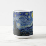 Caneca De Café Starry Night, Van Gogh, famosa pintura<br><div class="desc">Vincent Van Gogh Starry Night Coffee Mug</div>