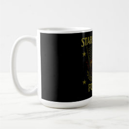 Caneca De Café Stars and Stripes Forever - American Flag Pride